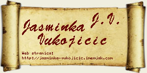 Jasminka Vukojičić vizit kartica